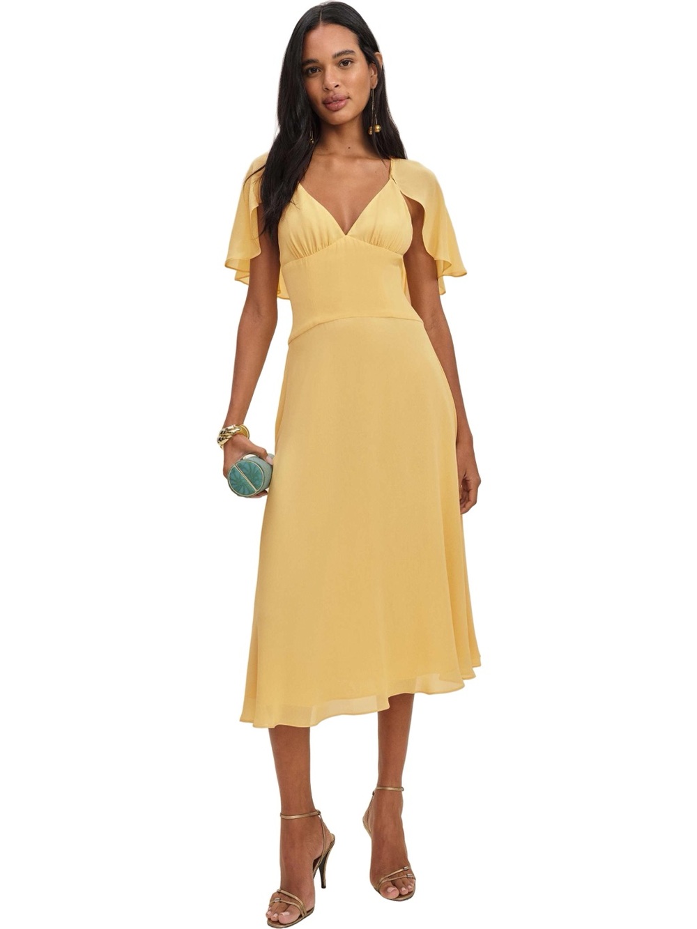 Reformation Pia Midi Dress